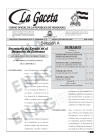 La Gaceta N° 36,856 del 05 de junio de 2025